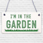 Novelty Garden Hanging Signs And Plaques Backyard Allotment Shed Sign Gifts