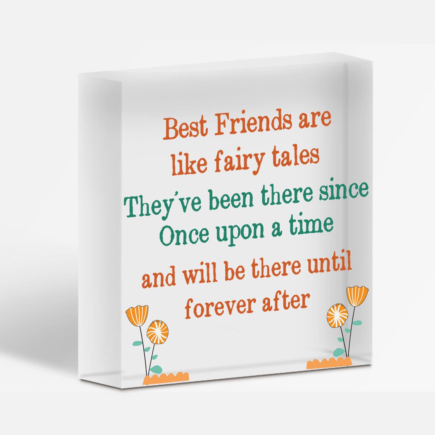 Birthday Gifts For Best Friend Hanging Plaque Christmas Card Gift THANK YOU Sign