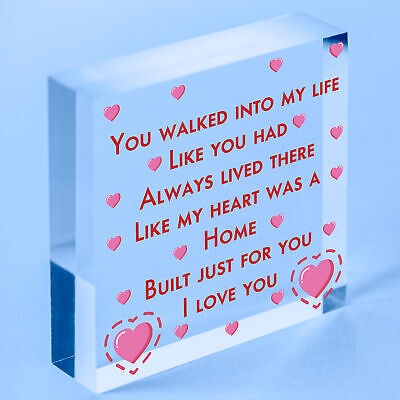 Cute Gift For Valentines Day Anniversary Boyfriend Girlfriend Wife