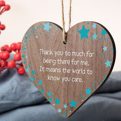 THANK YOU Gifts Colleague Gifts Heart Plaque Best Friend Sign Friendship Plaque