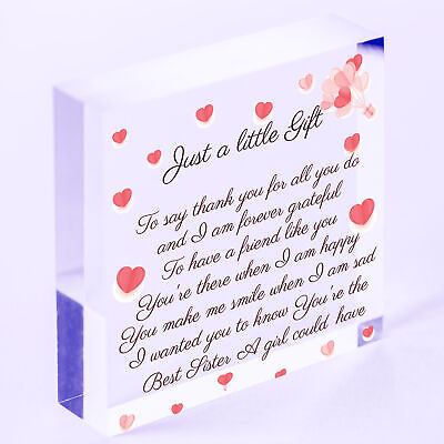 Sister Birthday Gifts Wood Heart Sister Birthday Cards Funny Thank You Keepsake