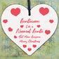 Auntie Unicorn Gifts Wooden Heart Christmas Decoration Gift For Aunt Auntie