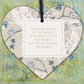 THANK YOU Gift For Nan And Grandad Wooden Heart Birthday Christmas Keepsakes