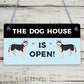 Funny Home Bar Sign DOG HOUSE Man Cave Garage Door Sign Alcohol Gift