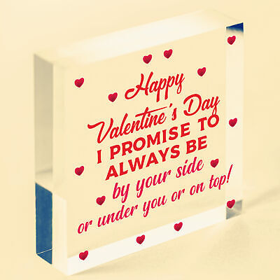 Funny Rude Card For Valentines Day A4 Card For Boyfriend Girlfriend Husband Wife