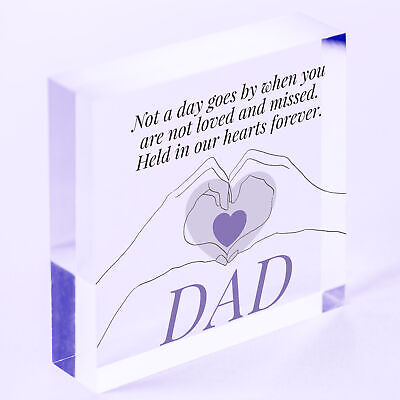 Personalised Dad Grandad Mum Remembrance Memorial Christmas Memorial ANY NAME