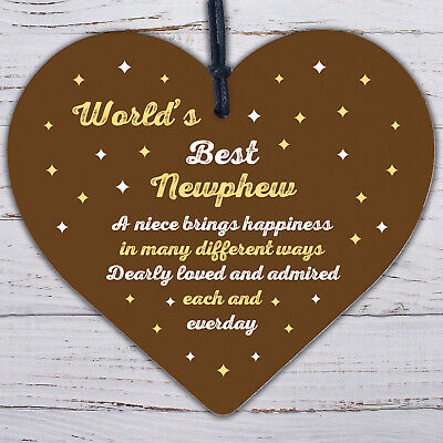 Best Nephew Birthday Christening Christmas Gift Auntie Uncle Gifts Family Plaque