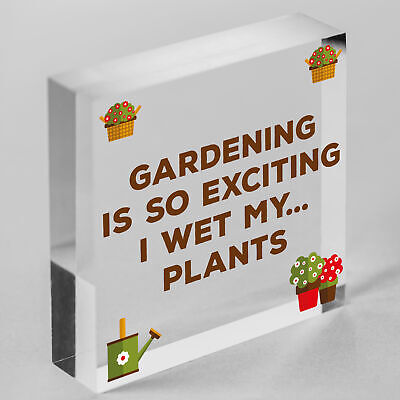 Gardening Gifts Funny Garden Sign Gift For Her Garden Shed Summer House Plaque