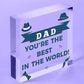 Best Dad Gifts Wood Heart Fathers Day Birthday Gift For Dad From Son Daughter