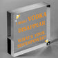 Funny Make Vodka Disappear Alcohol Gift Man Cave Home Bar Wall Plaque Pub Sign