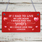 Valentines Day Plaque For Him Her LOVE YOU LONGER Plaque Husband Wife