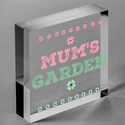 Mums Garden Novelty Plaque Summer House Sign Garden Shed Sign Gifts For Mum