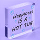 Funny Hot Tub Sign Hanging Plaque Hot Tub Decor Garden Sign Shed Wall Plaque