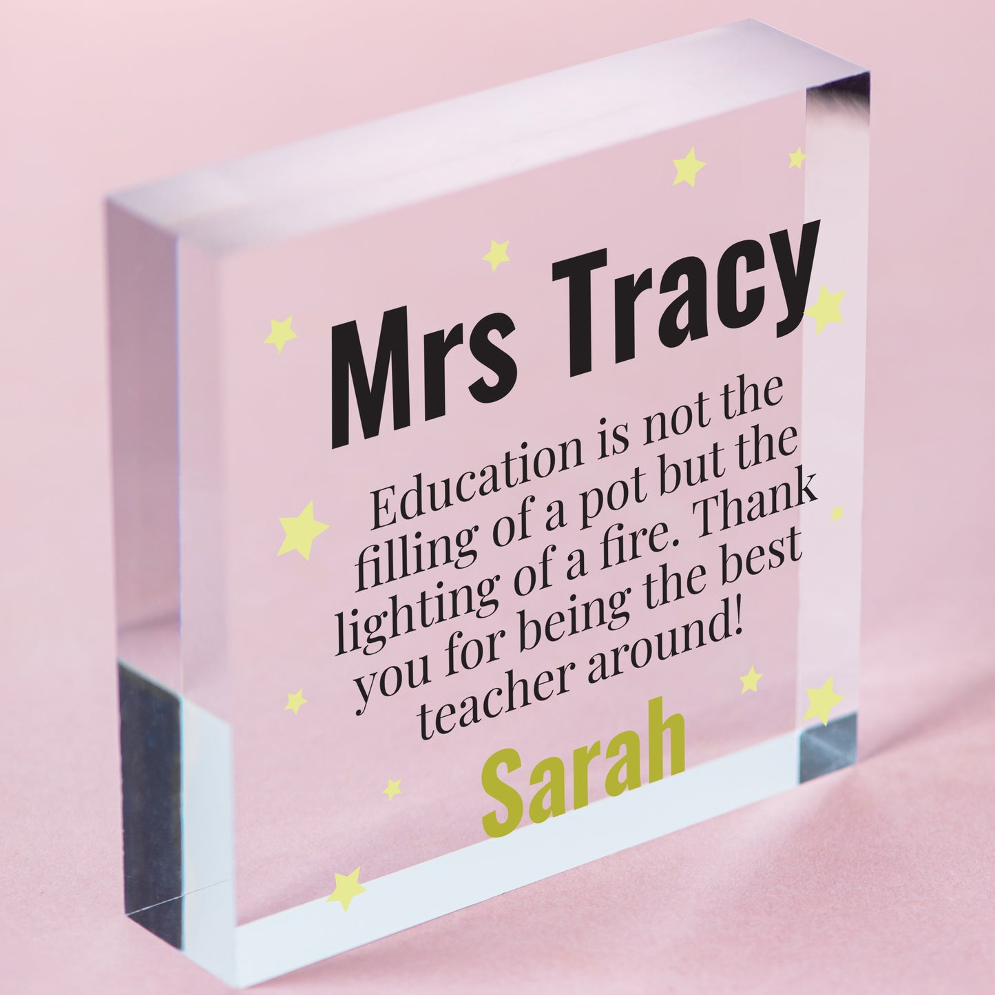 Personalised Lockdown Teacher Thank You Gifts Rainbow Teacher 2021 Gifts Teacher