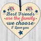 Best Friends Friendship Gift Idea Handmade Wooden Sign Keepsake Thank You Gifts