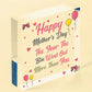 Funny Mothers Day Gift For Mum Mummy Lockdown Novelty Mother's Day Gift Sign