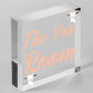 The Poo Room Shabby Chic Bathroom Toilet Loo Plaque Funny Novelty Door Sign