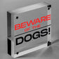 Beware Of The Dogs Novelty Wooden Hanging Shabby Chic Plaque Dog Owner Sign Gift