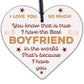 Boyfriend Christmas Card Gifts Wooden Heart Anniversary Gifts For Him Keepsakes