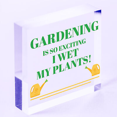 Funny Garden Plaque Novelty Summer House Garden Shed Sign Decor Gift For Her