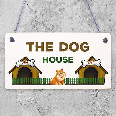 Funny Man Cave Sign THE DOG HOUSE Garage Pub Bar Sign Gift For Men Dad