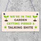 Garden Plaque Garden Bar Sign Shed Summerhouse Friendship Funny Alcohol Gift