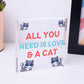 Cat Gifts For Cat Lovers Novelty Pet Animal Plaque Gift Funny Cat Signs For Home