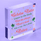 Garden Rules Novelty Hanging Plaque SummerHouse Sign Garden Shed Friendship Gift