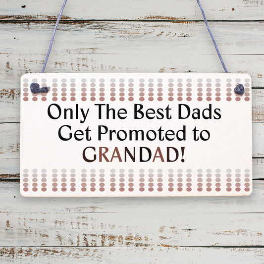 Dad Gifts Grandad To Be Gifts Hanging Plaque Fathers Day Gifts From Daughter