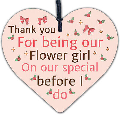 Thank You Wedding Gift Flower Girl Gifts From Bride Groom