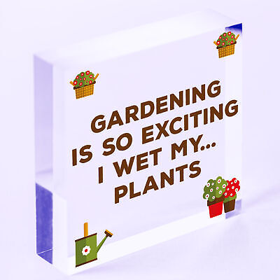 Gardening Gifts Funny Garden Sign Gift For Her Garden Shed Summer House Plaque