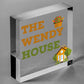 The Wendy House Hanging Summer House Garden Shed Decor Sign Home Gifts