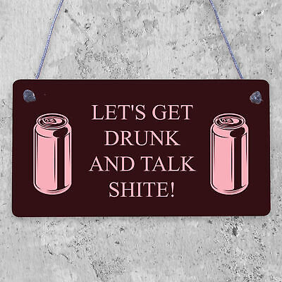 Funny Alcohol Signs Home Bar Man Cave Decor Gifts Novelty Gifts For Him