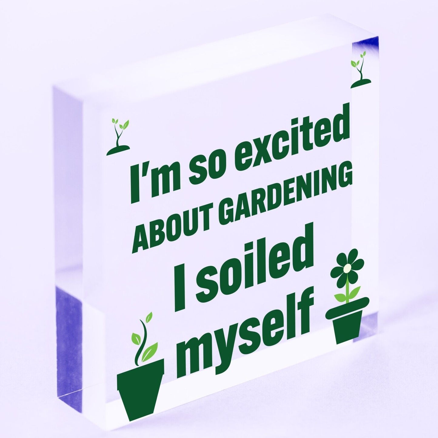 Funny Garden Sign Gift For Gardener Novelty Home Decor Sign Garden Shed Plaque