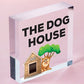 Funny Man Cave Sign THE DOG HOUSE Garage Pub Bar Sign Gift For Men Dad