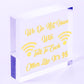 No Wifi Talk 98 Funny Bar Restaurant Pub Hotel Hanging Plaque Gift Sign