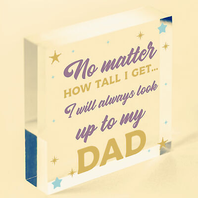 Daddy Dad Birthday Gifts From Daughter And Son Christmas Gifts For Men Wood Sign