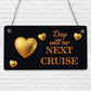 CHALKBOARD Holiday Countdown Sign Days Until Our Next Cruise Holiday Gift Sign