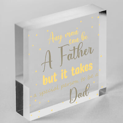 Special Person Wood Sign Husband Dad Son Birthday Father's Day Thank You Gifts