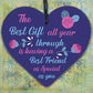 Best Friend Sister Friendship Plaque Thank You Gift Wooden Heart Keepsake Gifts