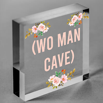 Her Man Cave Sign Funny Bedroom SummerHouse Plaque Gifts For Women Gifts