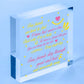 Friendship Best Friend Plaque Happy Birthday Heart Gift Mum Colleague Thank You