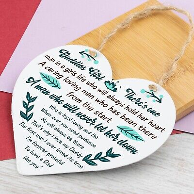 Thank You Gifts For Grandad Wood Heart Grandad Fathers Day Gifts Birthday Gifts