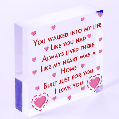 Cute Gift For Valentines Day Anniversary Boyfriend Girlfriend Wife