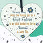 Best Friend Auntie Heart Gift Shabby Chic Birthday Love Keepsake Thank You Sign