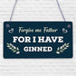 Novelty GIN Plaque Funny Alcohol Sign Home Bar Pub Man Cave Gin & Tonic Gift