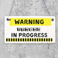 Warning Gaming In Progress Hanging Plaque Man Cave Bedroom Wall Fathers Day Sign