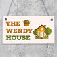 The Wendy House Hanging Summer House Garden Shed Decor Sign Home Gifts