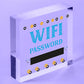 Wifi Password Chalkboard New Home Friend Gift Hanging Plaque House Warming Sign