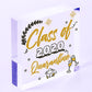 Funny Graduation Gift For Daughter Son Wood Heart Class Of 2020 Quarantine